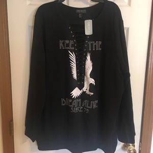 NWT Forever 21 sweatshirt size 3X